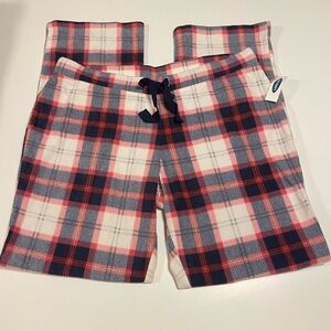 Old Navy Womens Plaid Pajama Bottoms